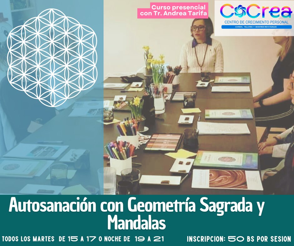 Auto sanación con Geometría Sagrada y Mandalas
