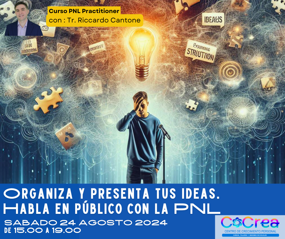 Organiza y presenta tus ideas. Habla en público con la PNL