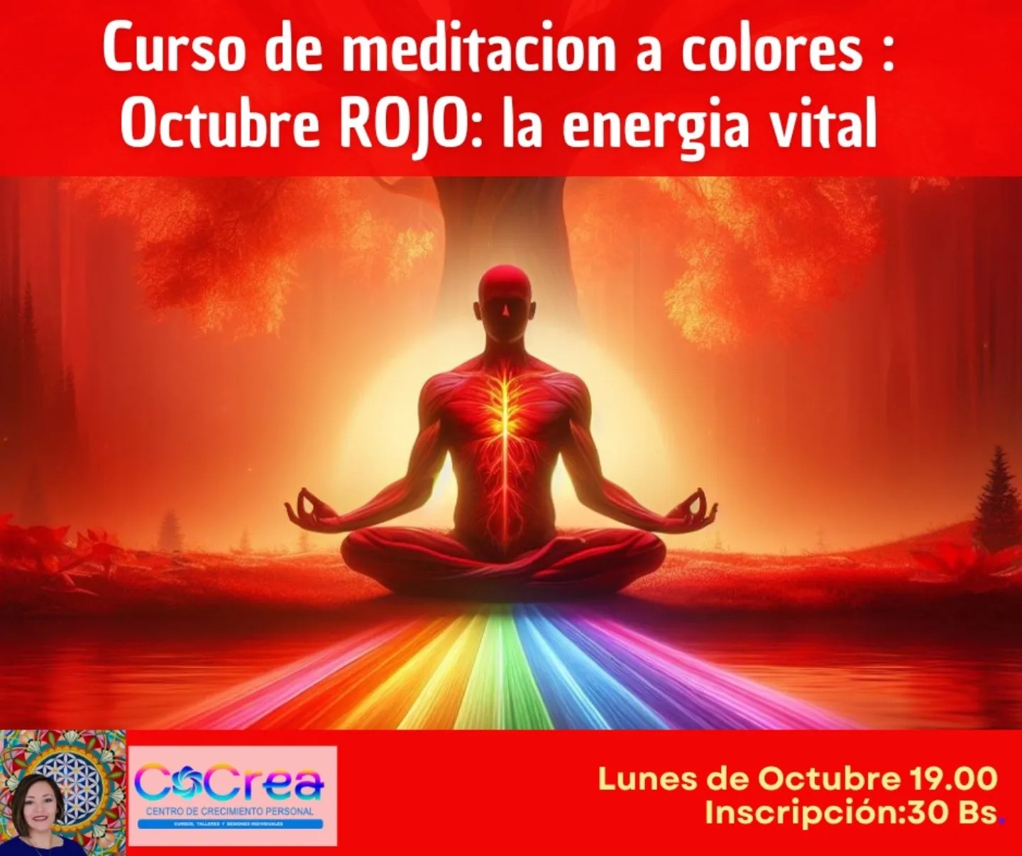 Meditación a colores: rojo