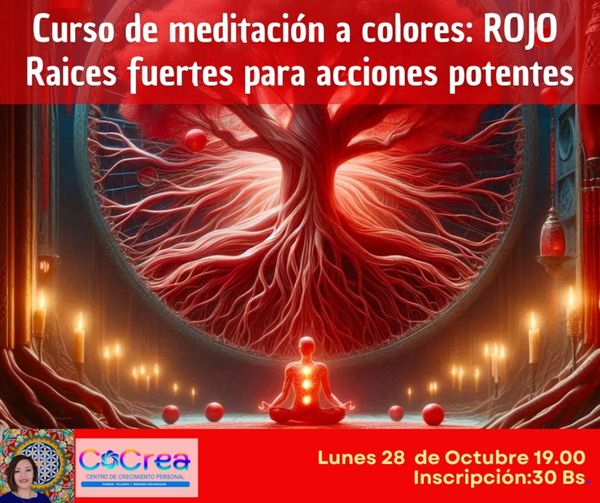 Meditaciones a colores rojo