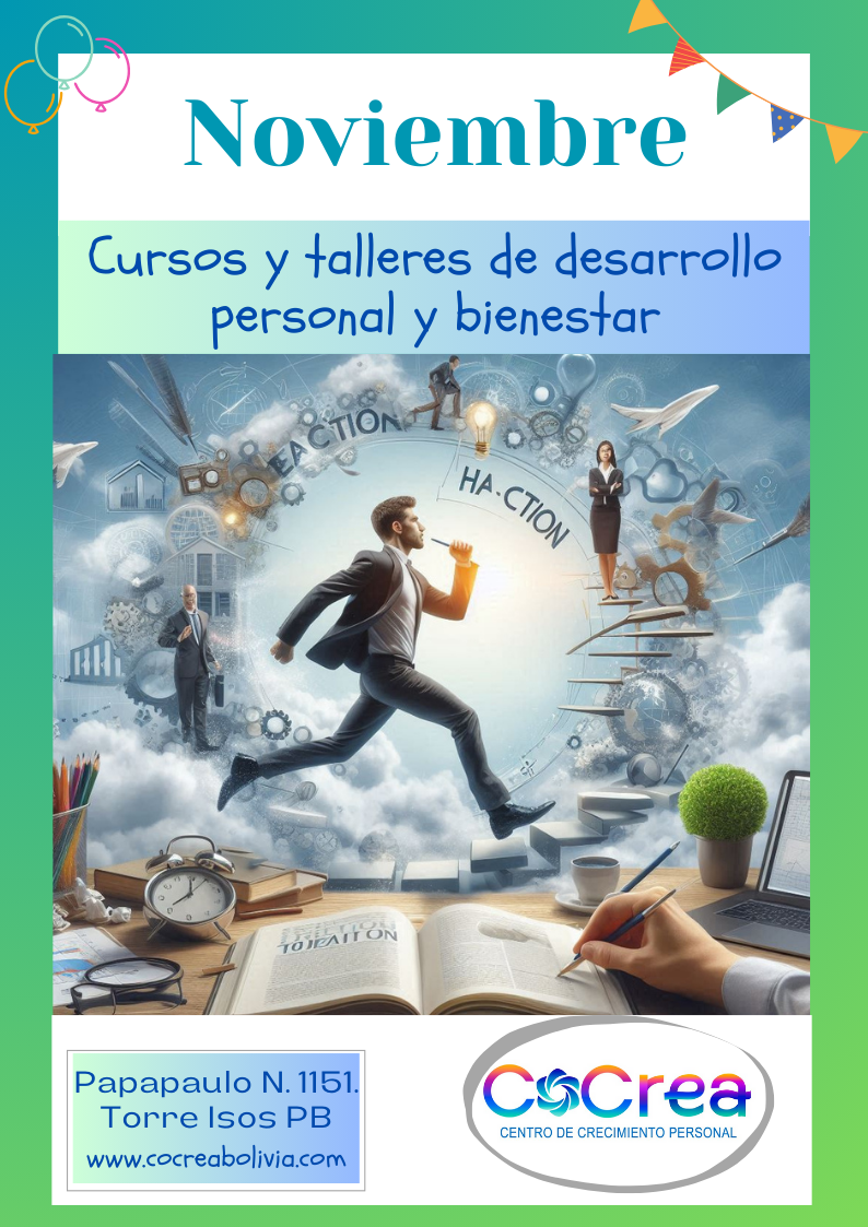 Descubre todo lo que CoCrea tiene para ti en noviembre
