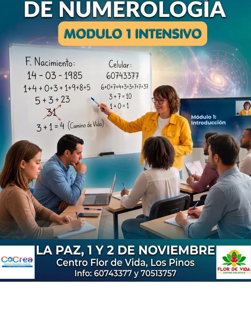 Curso Profesional de NumerologΓa en La Paz